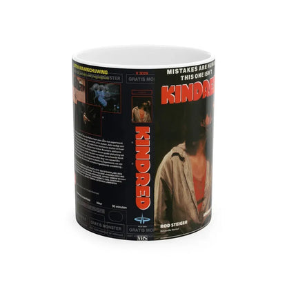 KINDRED AMANDA PAYS (VHS COVER) - White Coffee Mug 11oz - Go Mug Yourself