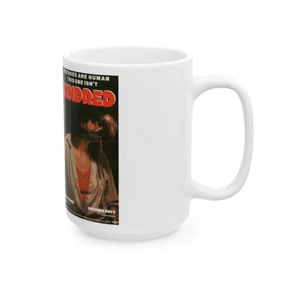 KINDRED AMANDA PAYS (VHS COVER) - White Coffee Mug - Go Mug Yourself