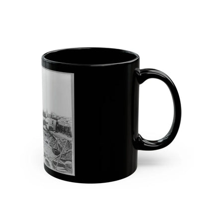 King Cotton , Yorktown, Va. (U.S. Civil War) Black Coffee Mug-Go Mug Yourself