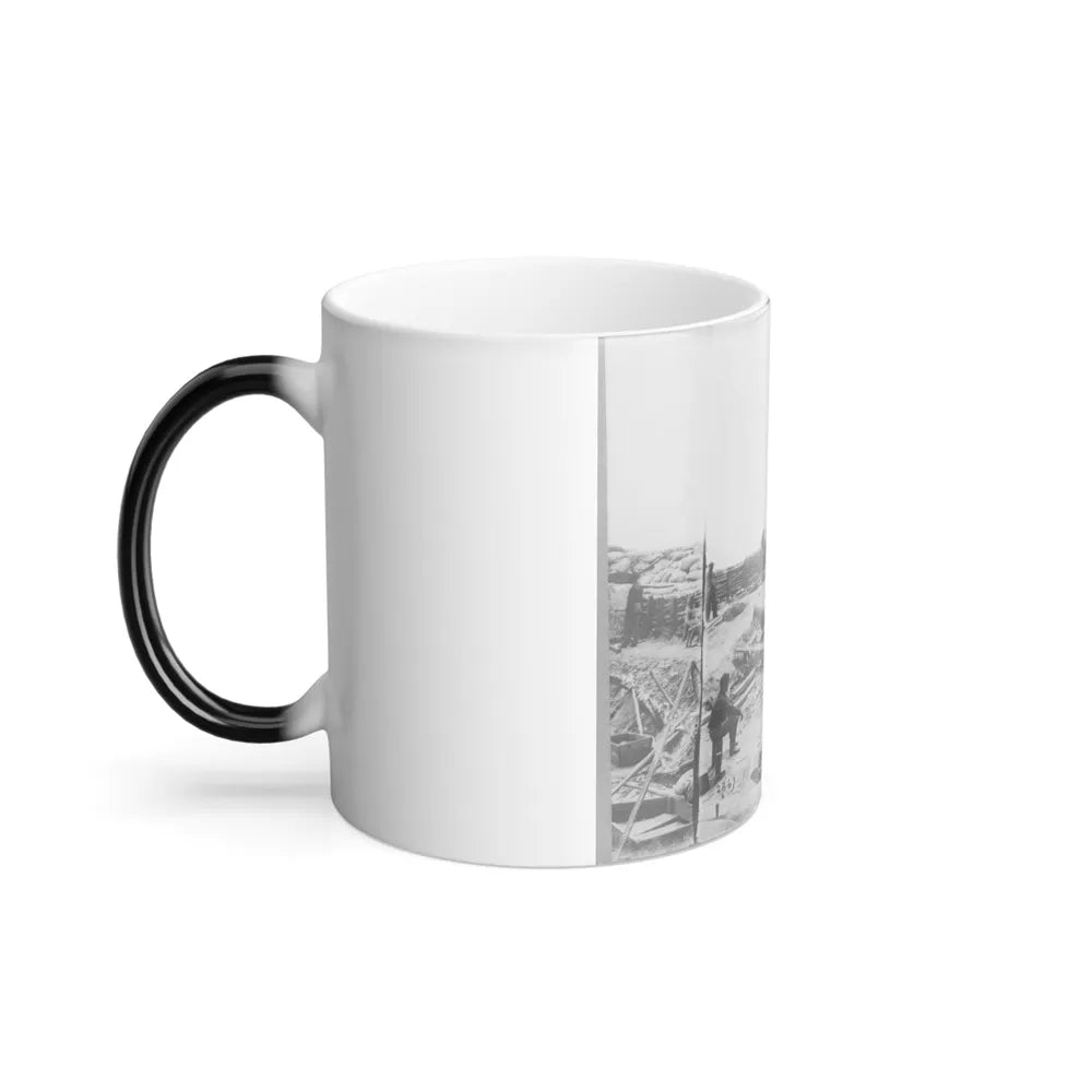King Cotton , Yorktown, Va. (U.S. Civil War) Color Changing Coffee Mug 11oz-Go Mug Yourself