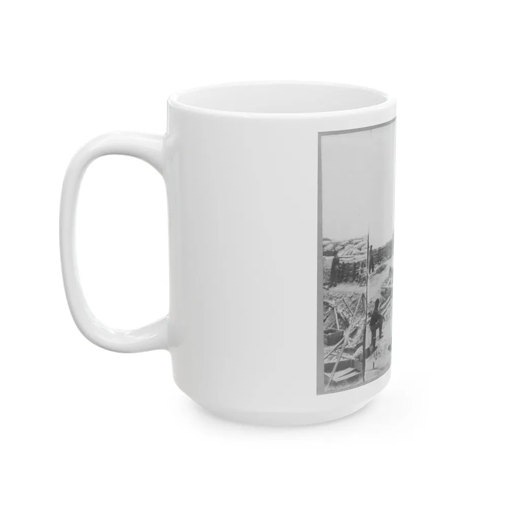 King Cotton , Yorktown, Va. (U.S. Civil War) White Coffee Mug-Go Mug Yourself