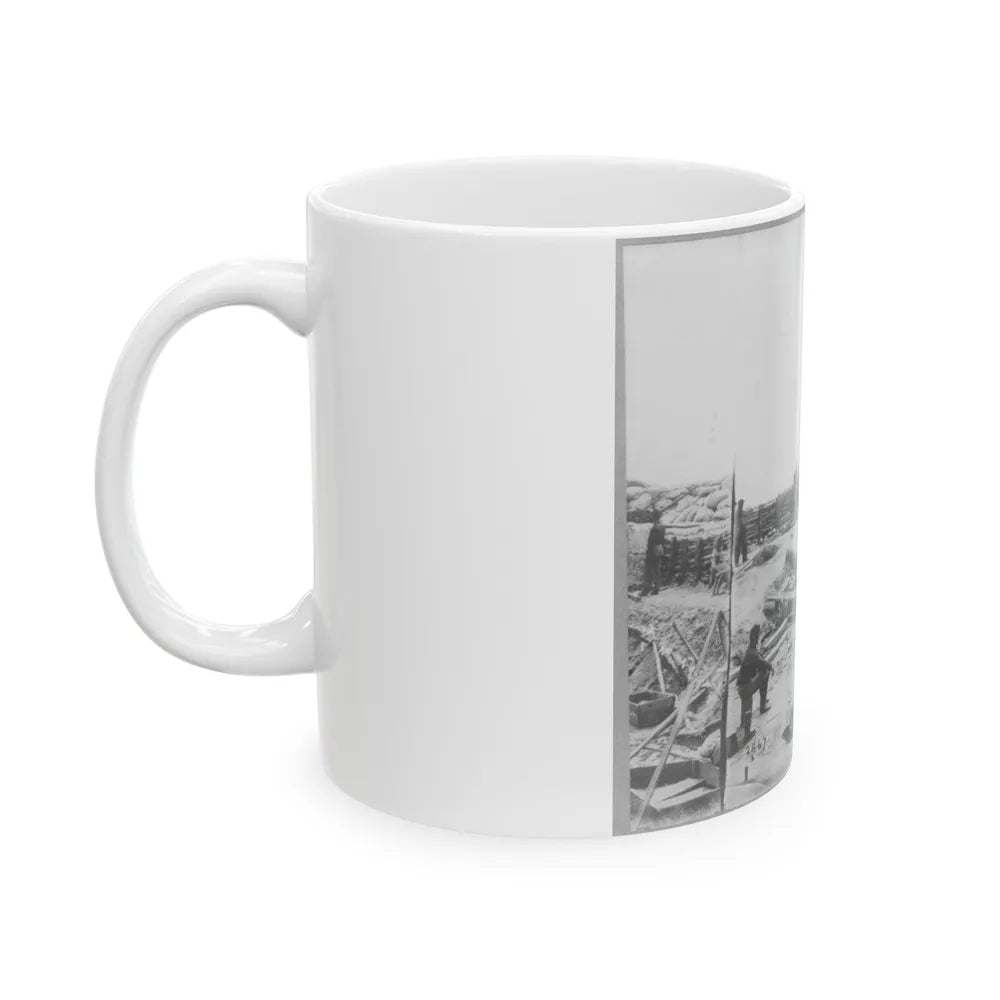 King Cotton , Yorktown, Va. (U.S. Civil War) White Coffee Mug-Go Mug Yourself