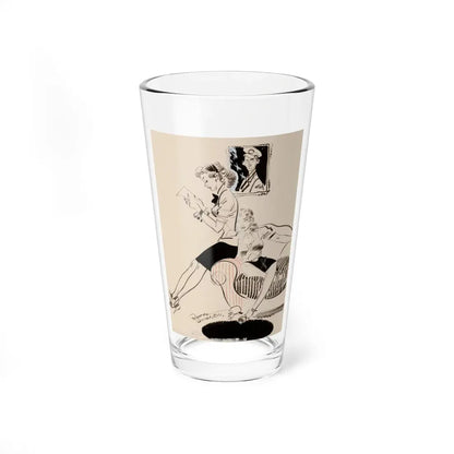 King Features Syndicate illustration (4) - Pint Glass 16oz 16oz - Go Mug Yourself