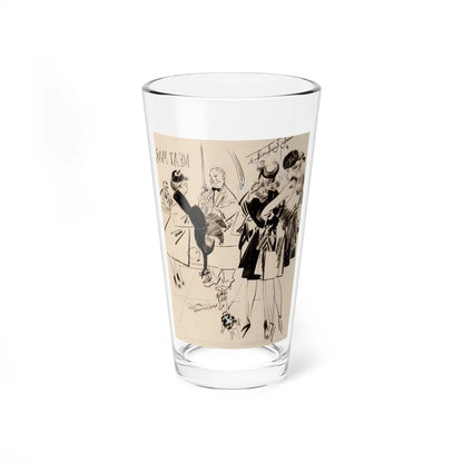 King Features Syndicate illustration (5) - Pint Glass 16oz-16oz-Go Mug Yourself