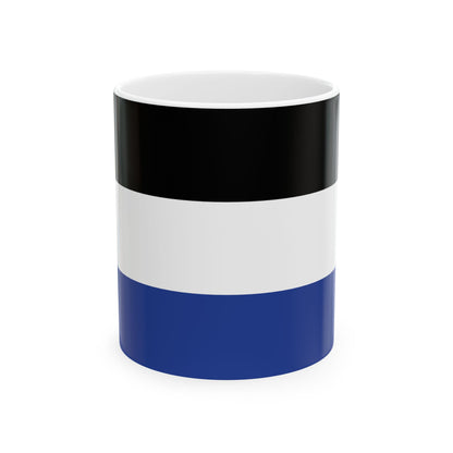 King Ferdinands Bulgarian Flag Proposal (Bulgaria) White Coffee Mug-11oz-Go Mug Yourself