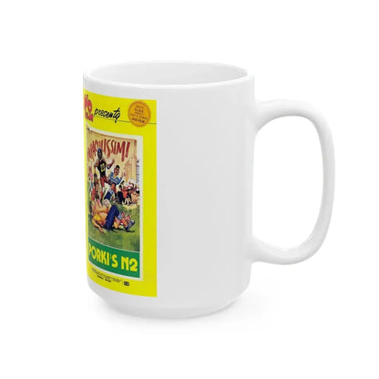 KING FRAT PORKIS N2 (VHS COVER) - White Coffee Mug - Go Mug Yourself