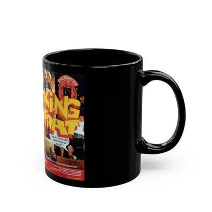 KING FRAT VIPCO ENTERTAINMENT (VHS COVER) - Black Coffee Mug - Go Mug Yourself