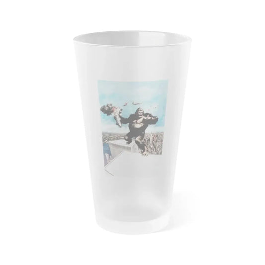 KING KONG (2) 1976 Movie Poster - Frosted Pint Glass 16oz 16oz Frosted - Go Mug Yourself