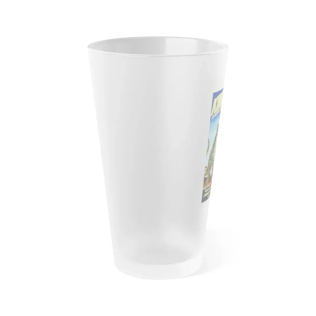 KING KONG ESCAPES (3) 1967 Movie Poster - Frosted Pint Glass 16oz - Go Mug Yourself