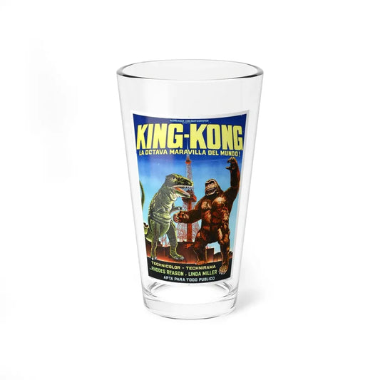 KING KONG ESCAPES (3) 1967 Movie Poster - Pint Glass 16oz 16oz - Go Mug Yourself