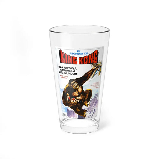 KING KONG ESCAPES (4) 1967 Movie Poster - Pint Glass 16oz 16oz - Go Mug Yourself