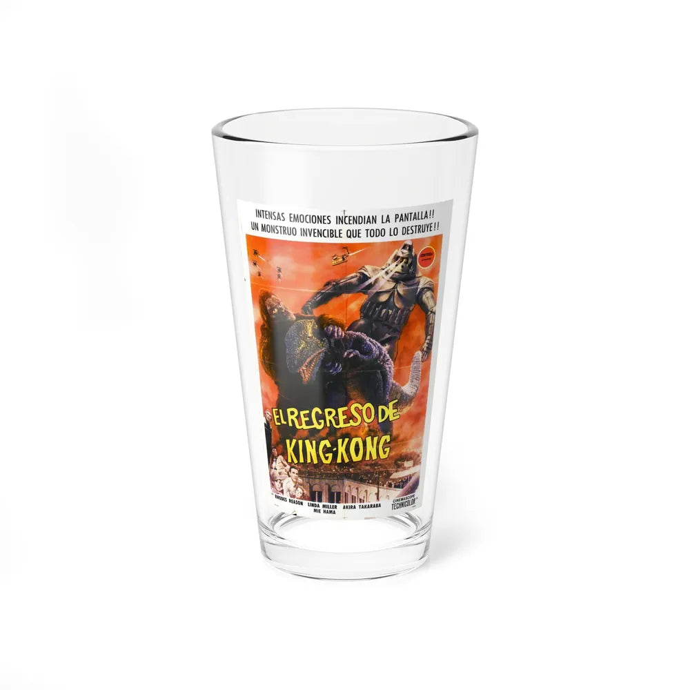 KING KONG ESCAPES (5) 1967 Movie Poster - Pint Glass 16oz-16oz-Go Mug Yourself