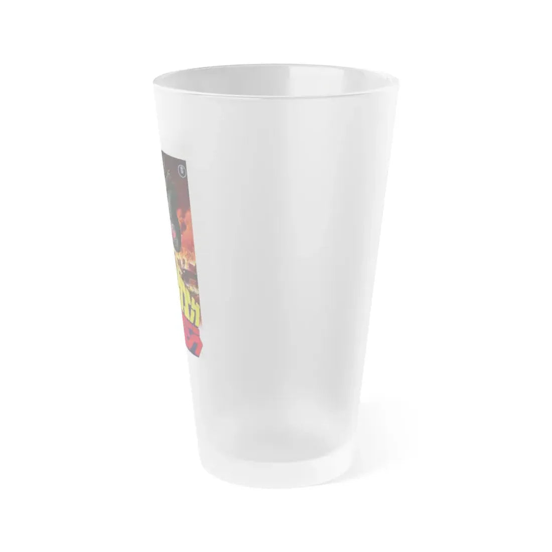 KING KONG VS GODZILLA (ASIAN) 2 1962 Movie Poster - Frosted Pint Glass 16oz - Go Mug Yourself