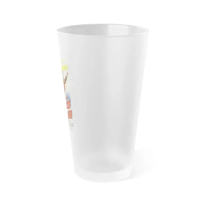 KING OF THE ROCKET MEN 1949 Movie Poster - Frosted Pint Glass 16oz - Go Mug Yourself