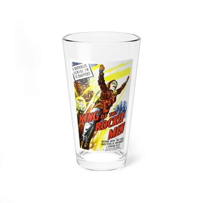 KING OF THE ROCKET MEN 1949 Movie Poster - Pint Glass 16oz 16oz - Go Mug Yourself