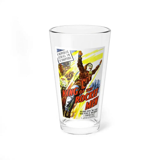 KING OF THE ROCKET MEN 1949 Movie Poster - Pint Glass 16oz 16oz - Go Mug Yourself