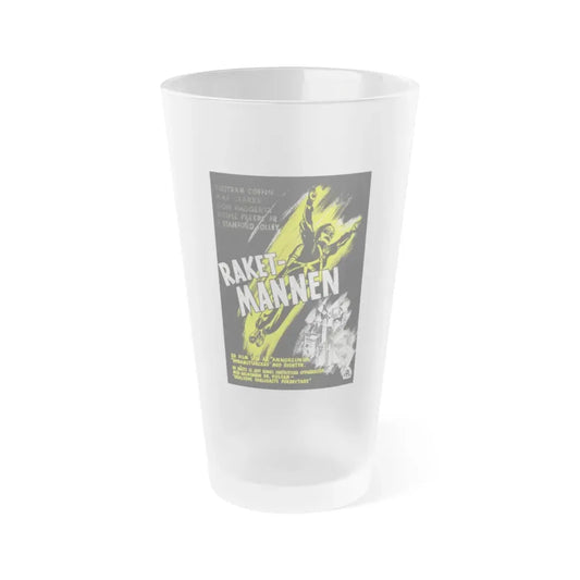 KING OF THE ROCKET MEN (2) 1949 Movie Poster - Frosted Pint Glass 16oz 16oz Frosted - Go Mug Yourself