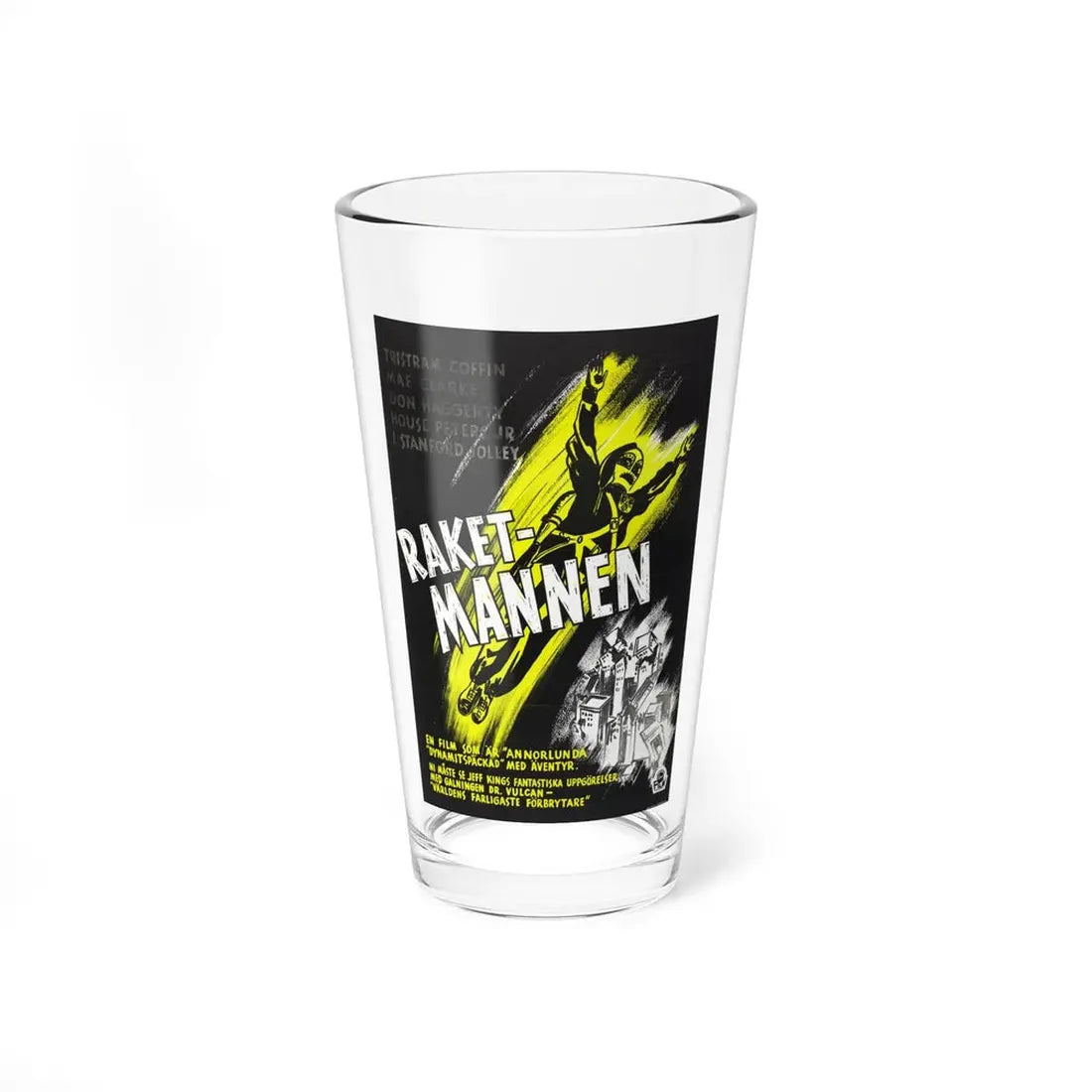 KING OF THE ROCKET MEN (2) 1949 Movie Poster - Pint Glass 16oz 16oz - Go Mug Yourself