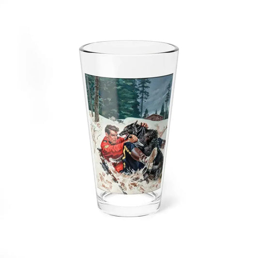 King of the Royal Mounted 13 (Dell, 1953) - Pint Glass 16oz 16oz - Go Mug Yourself
