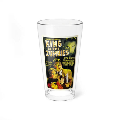 KING OF THE ZOMBIES 1941 Movie Poster - Pint Glass 16oz-16oz-Go Mug Yourself