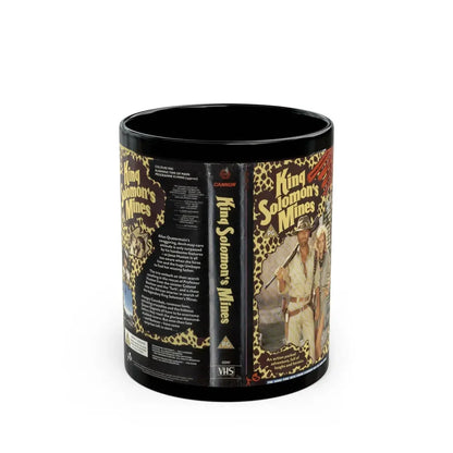 KING SOLOMONS MINES (VHS COVER) - Black Coffee Mug 11oz - Go Mug Yourself