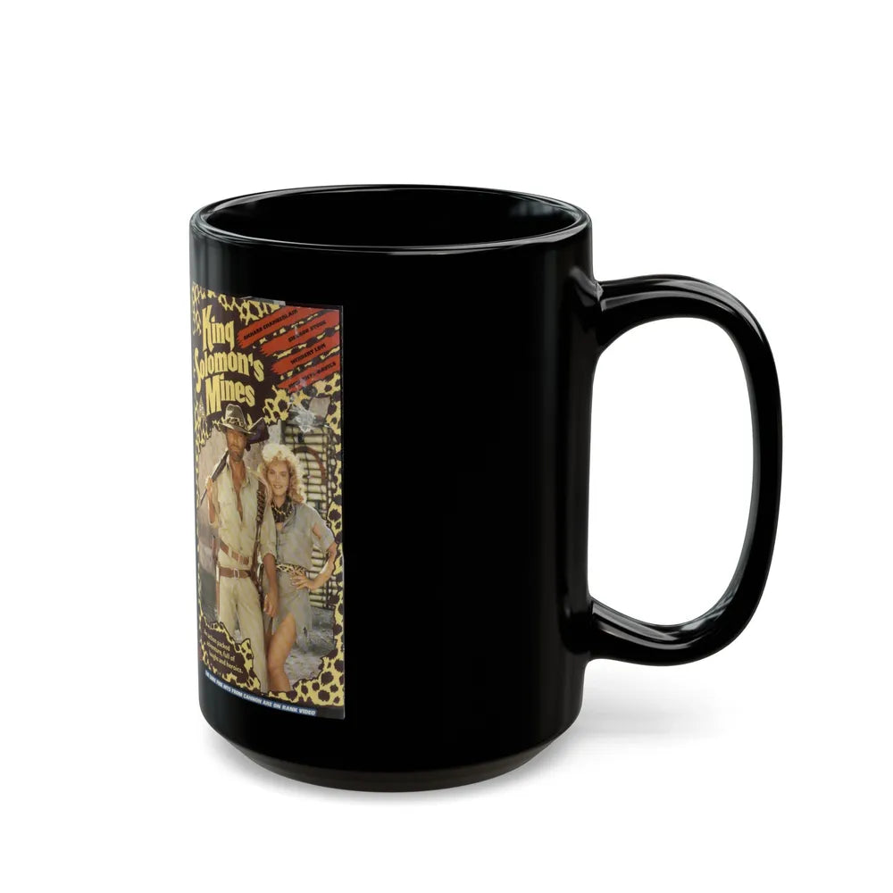 KING SOLOMONS MINES (VHS COVER) - Black Coffee Mug-Go Mug Yourself