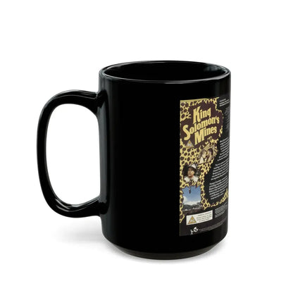 KING SOLOMONS MINES (VHS COVER) - Black Coffee Mug - Go Mug Yourself