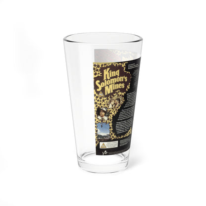 KING SOLOMONS MINES (VHS COVER) Pint Glass 16oz-Go Mug Yourself