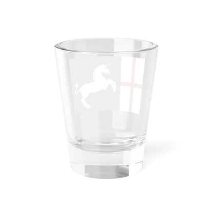 KingDavidtheBuilderFlag (Georgia) Shot Glass 1.5oz - Go Mug Yourself
