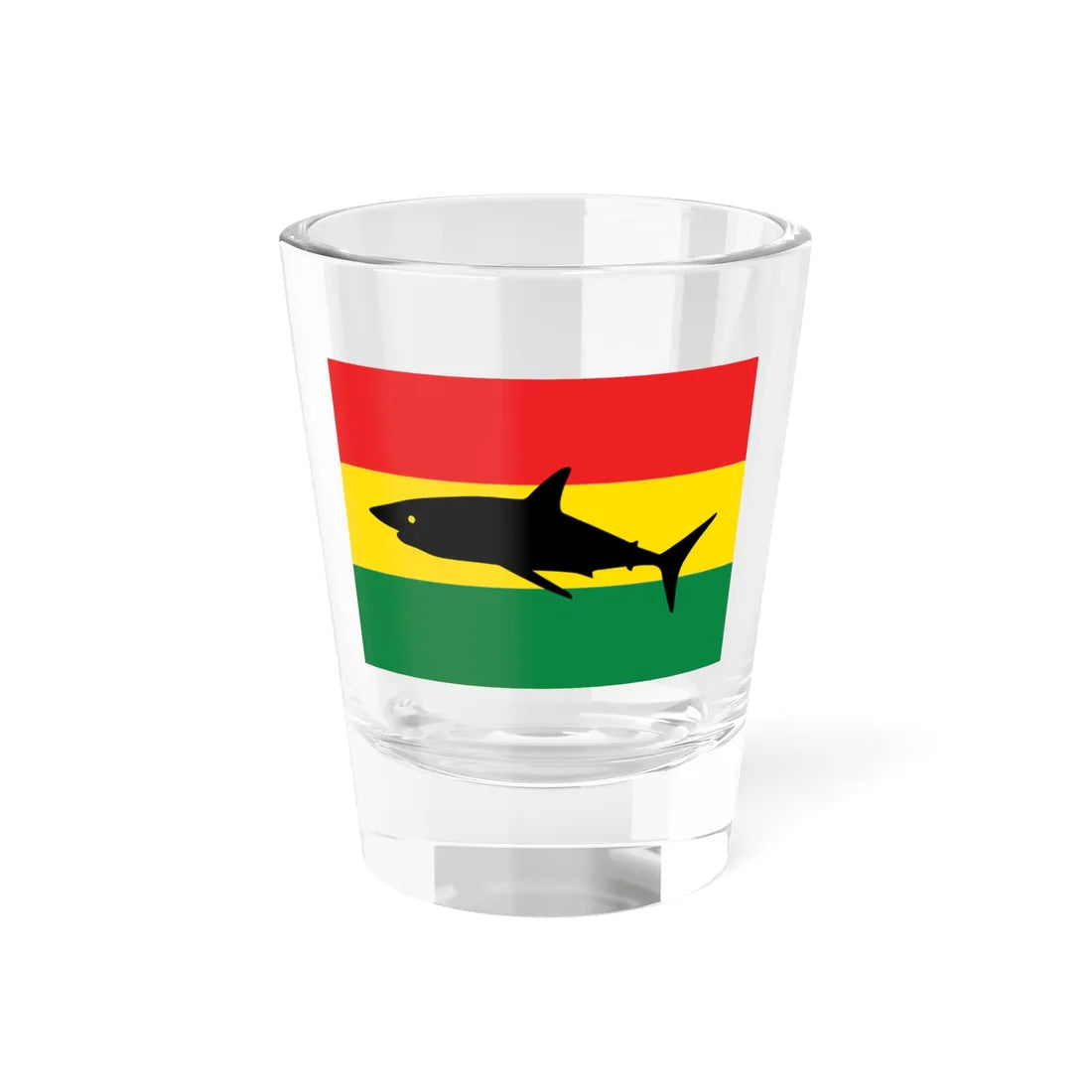 Kingdom of Abemama Flag (Kiribati) Shot Glass 1.5oz 1.5oz - Go Mug Yourself