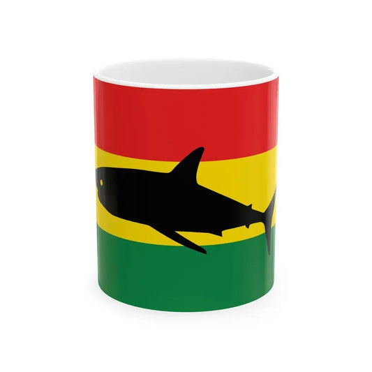 Kingdom of Abemama Flag (Kiribati) White Coffee Mug 11oz - Go Mug Yourself