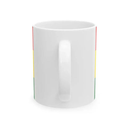 Kingdom of Abemama Flag (Kiribati) White Coffee Mug - Go Mug Yourself