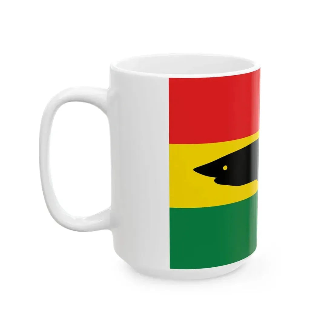 Kingdom of Abemama Flag (Kiribati) White Coffee Mug - Go Mug Yourself