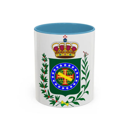 Kingdom of Brazil (18 september - 1 december 1822) - Accent Coffee Mug 11oz Light Blue - Go Mug Yourself