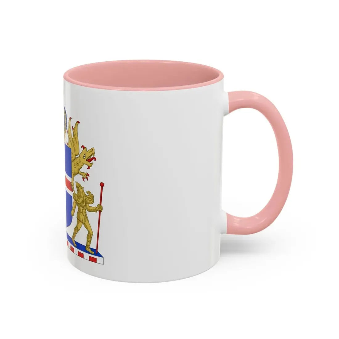 Kingdom of Iceland Coat of Arms - Accent Coffee Mug - Go Mug Yourself