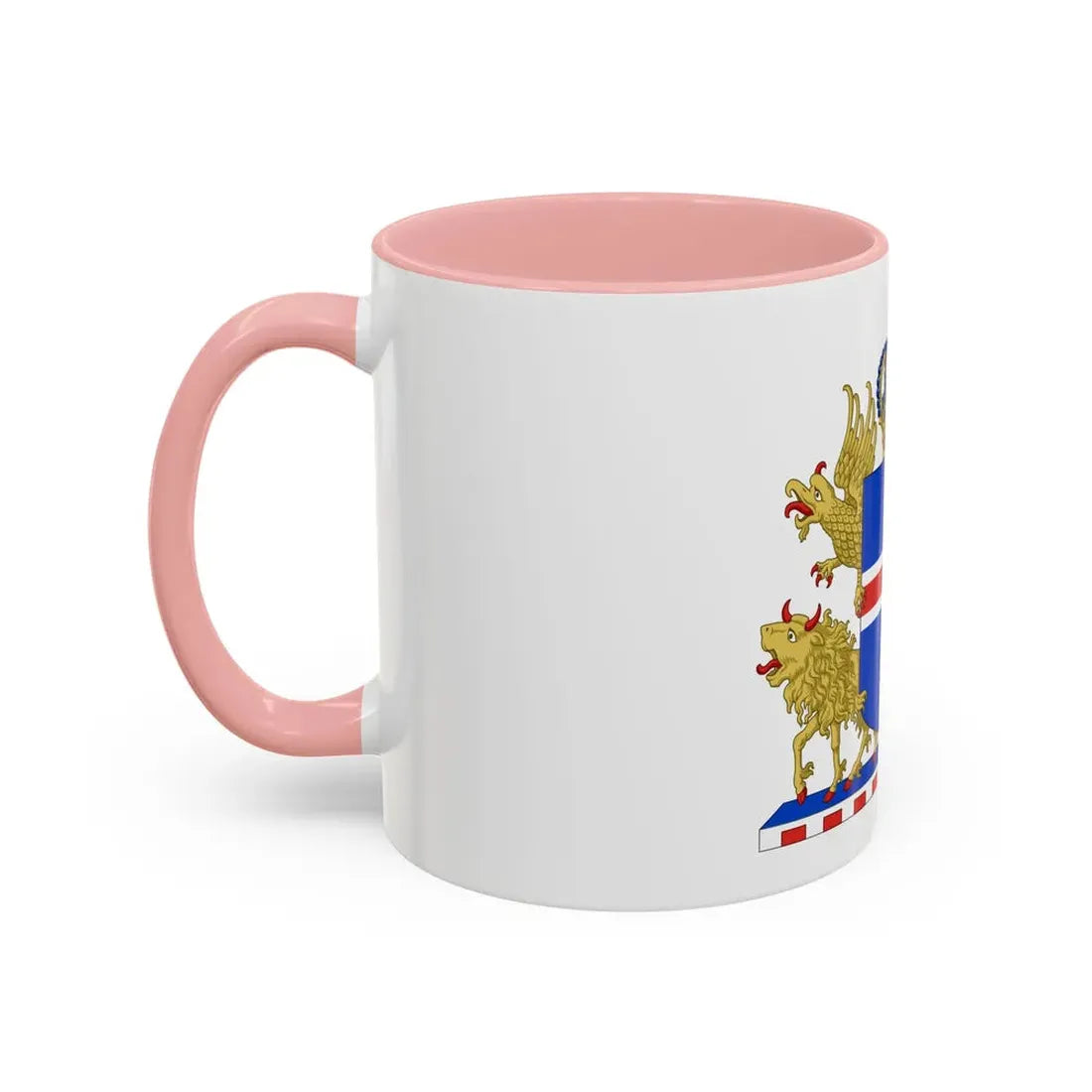 Kingdom of Iceland Coat of Arms - Accent Coffee Mug - Go Mug Yourself
