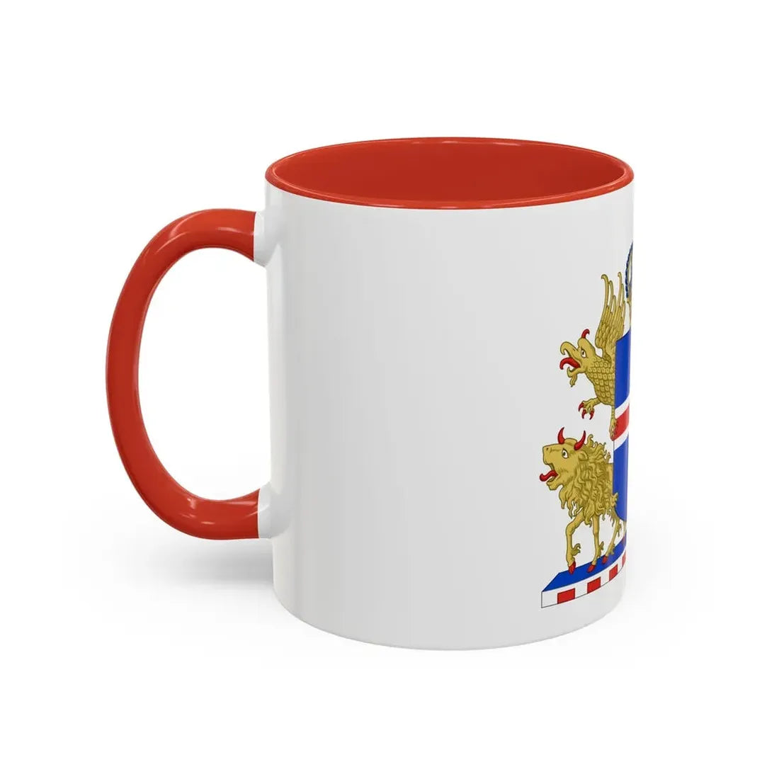 Kingdom of Iceland Coat of Arms - Accent Coffee Mug - Go Mug Yourself