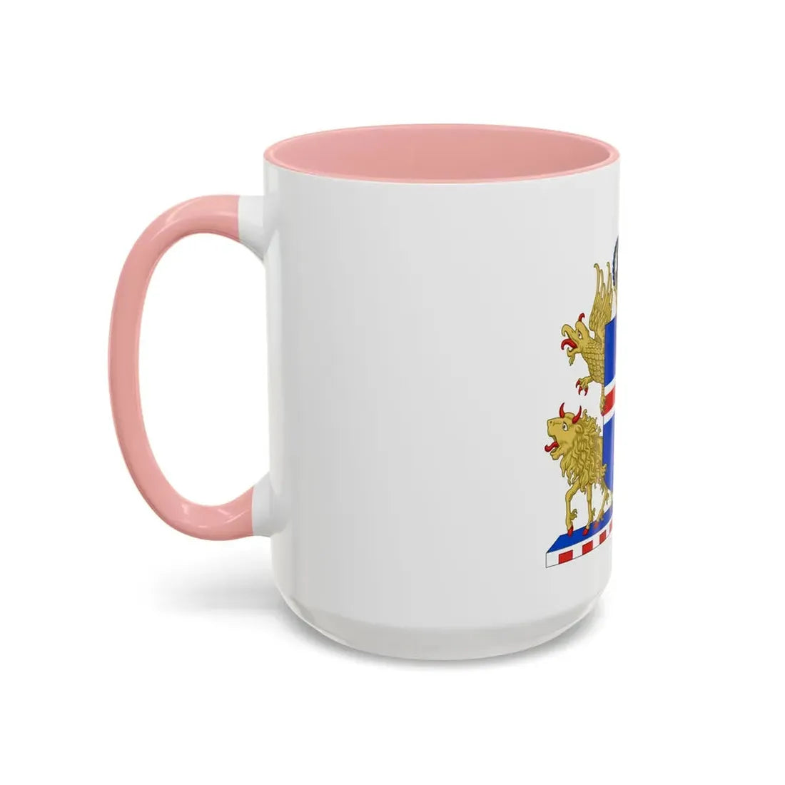 Kingdom of Iceland Coat of Arms - Accent Coffee Mug - Go Mug Yourself