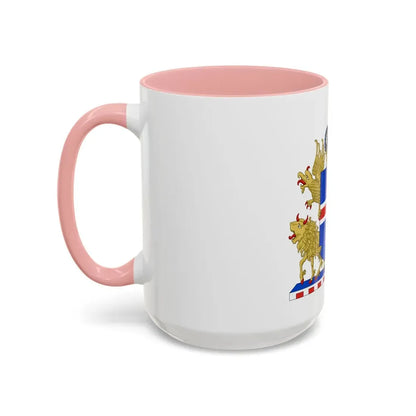 Kingdom of Iceland Coat of Arms - Accent Coffee Mug - Go Mug Yourself