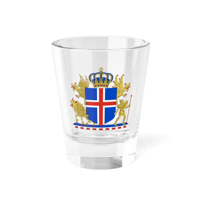 Kingdom of Iceland Coat of Arms - Shot Glass 1.5oz 1.5oz - Go Mug Yourself