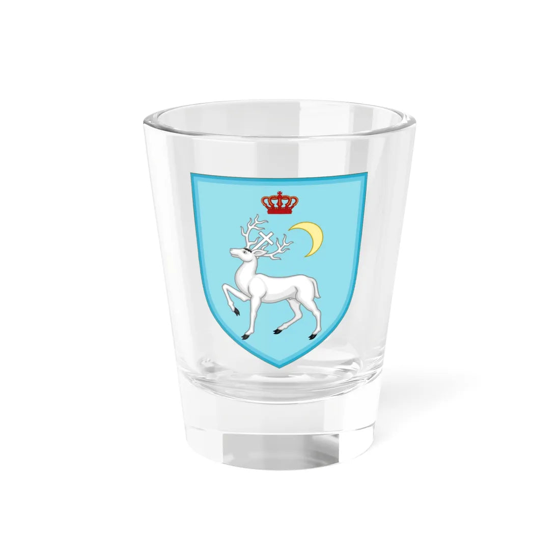 Kingdom of Imereti coat of arms (Georgia) (Coat of Arms) Shot Glass 1.5oz 1.5oz - Go Mug Yourself