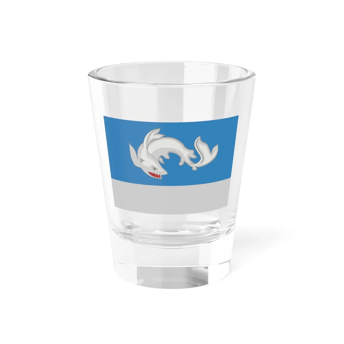 Kingman Reef unofficial flag (United States) Shot Glass 1.5oz 1.5oz - Go Mug Yourself