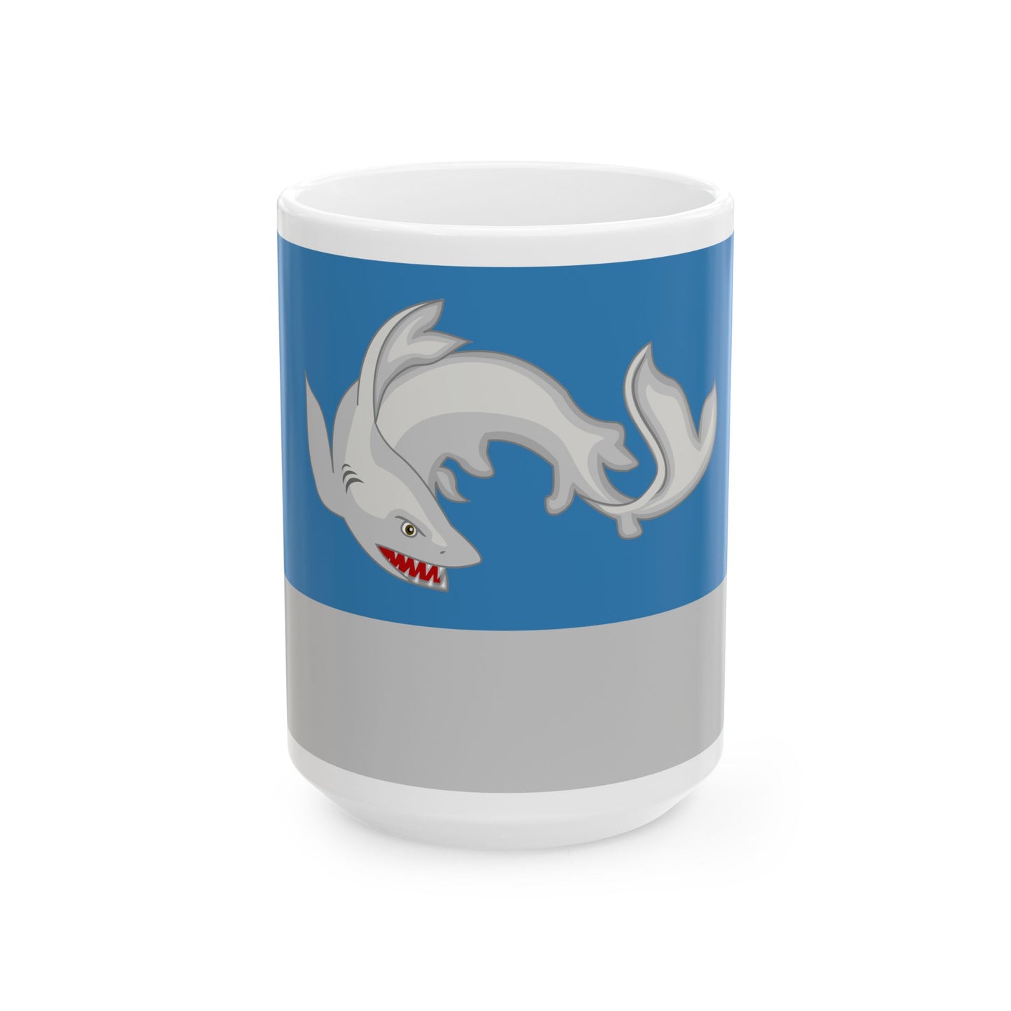 Kingman Reef unofficial flag (United States) White Coffee Mug-15oz-Go Mug Yourself
