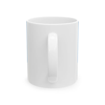 Kingman Reef unofficial flag (United States) White Coffee Mug-Go Mug Yourself