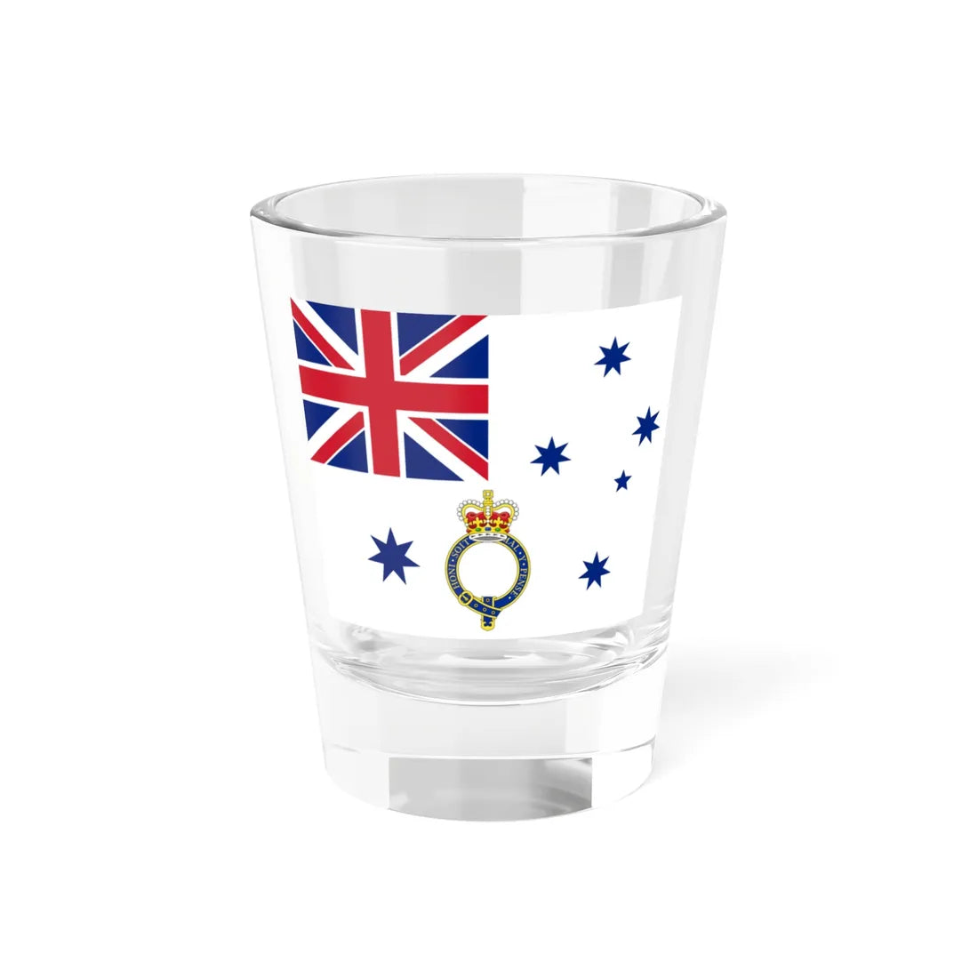 Kings Colour for the Royal Australian Navy (Australia) Shot Glass 1.5oz 1.5oz - Go Mug Yourself
