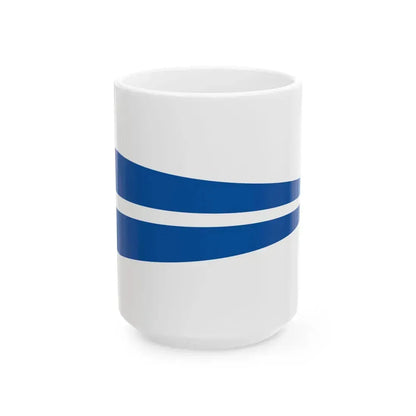 Kings Pennant of Greece (Greece) White Coffee Mug 15oz - Go Mug Yourself
