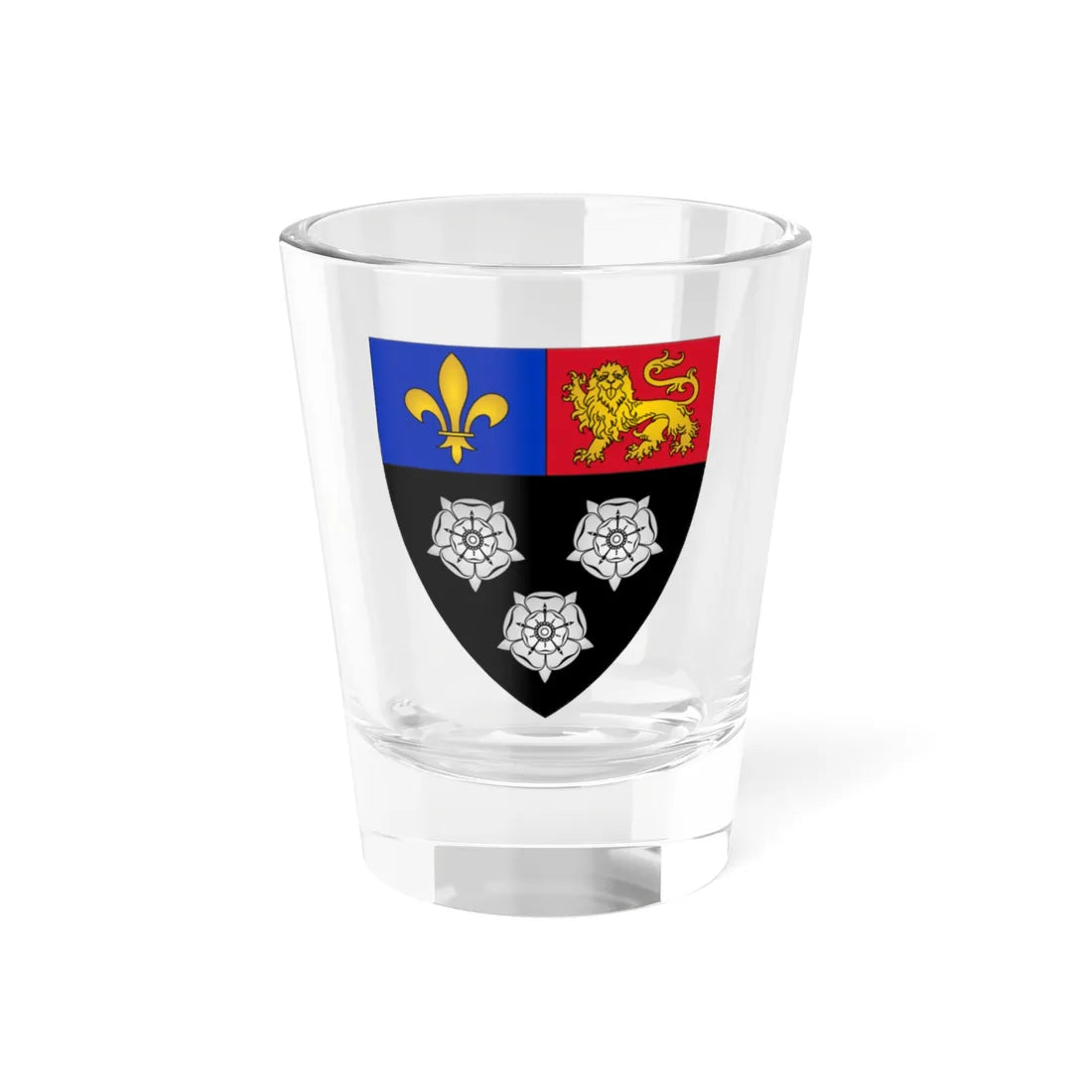 Kingscollegearms (England) (Coat of Arms) Shot Glass 1.5oz 1.5oz - Go Mug Yourself