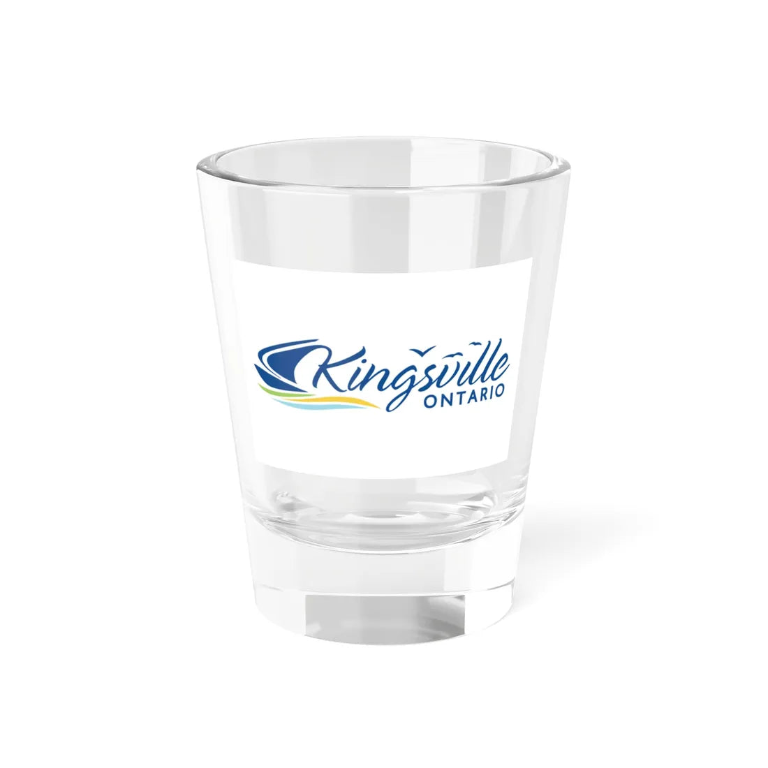 Kingsville Ontario Flag (Canada) Shot Glass 1.5oz 1.5oz - Go Mug Yourself