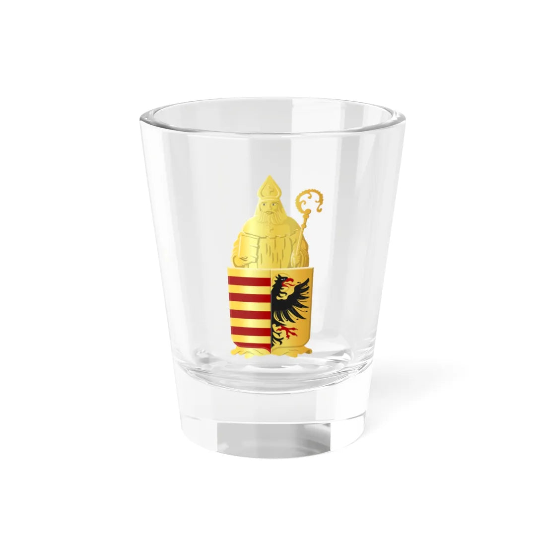 Kinrooi wapen2 (Belgium) (Coat of Arms) Shot Glass 1.5oz 1.5oz - Go Mug Yourself