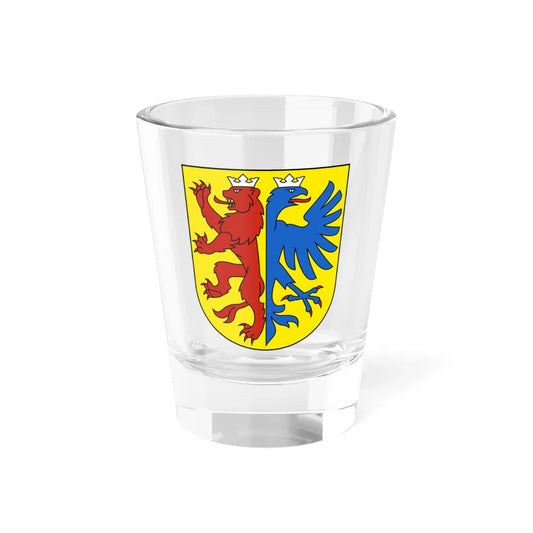 Kirchberg SG-blazon (Switzerland) (Coat of Arms) Shot Glass 1.5oz 1.5oz - Go Mug Yourself